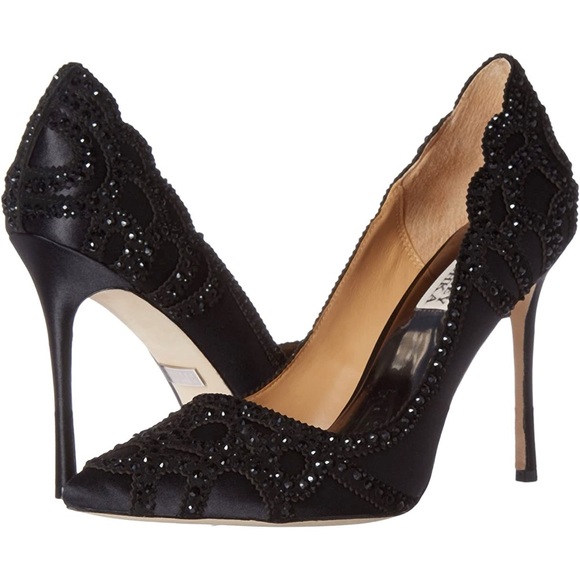 Badgley Mischka Rogue embellished heels